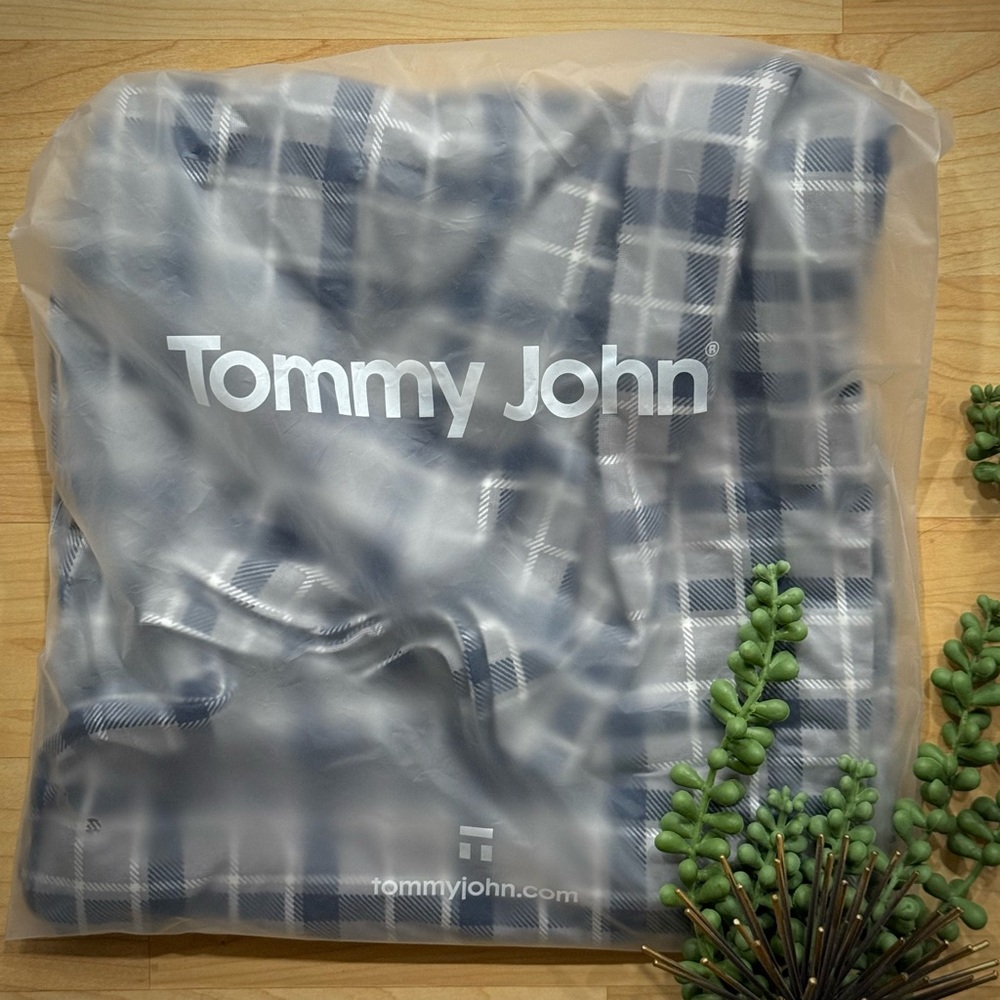 ▪️ TOMMY JOHN ▪️ Second Skin Plaid Pajama Sleep Pants - Brand New!